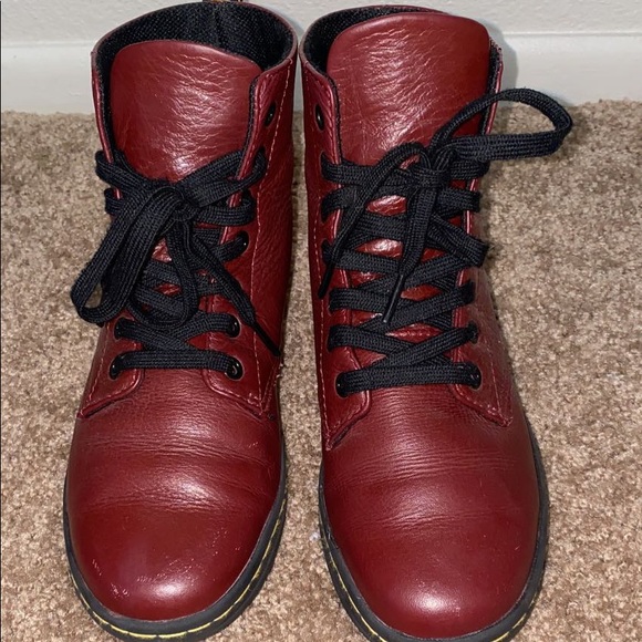 Dr. Martens Shoes - Red Doc Martens